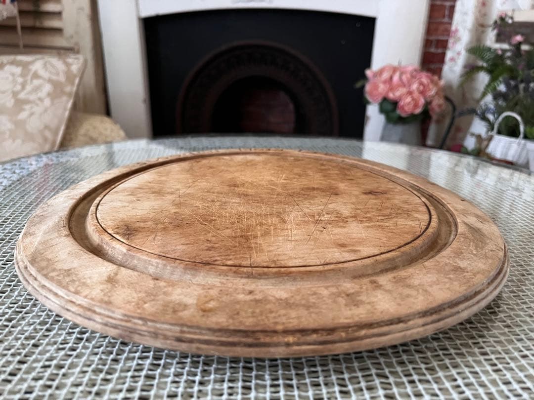 イギリスアンティーク ブレッドボード アンティークパン切り台