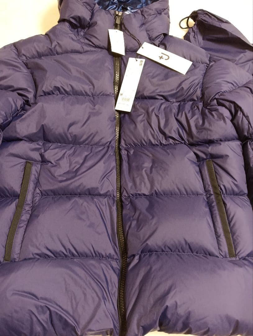 ユニクロ　ジルサンダー　＋J ライトダウンボリュームパーカ　新品　М　ネイビー