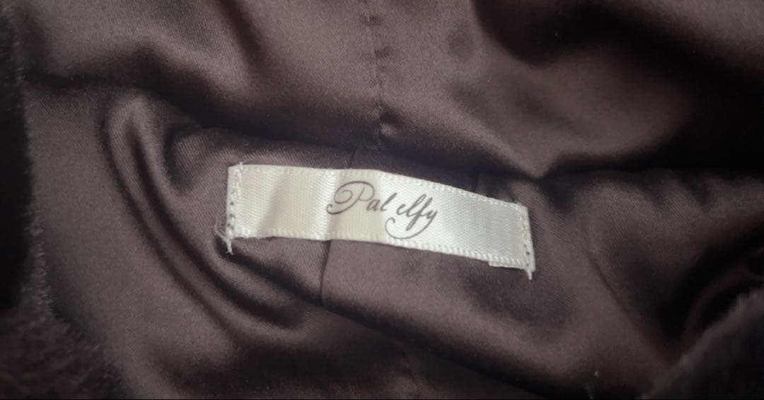 Pal elfy パルエルフィー うさ耳ファーコート ブラック