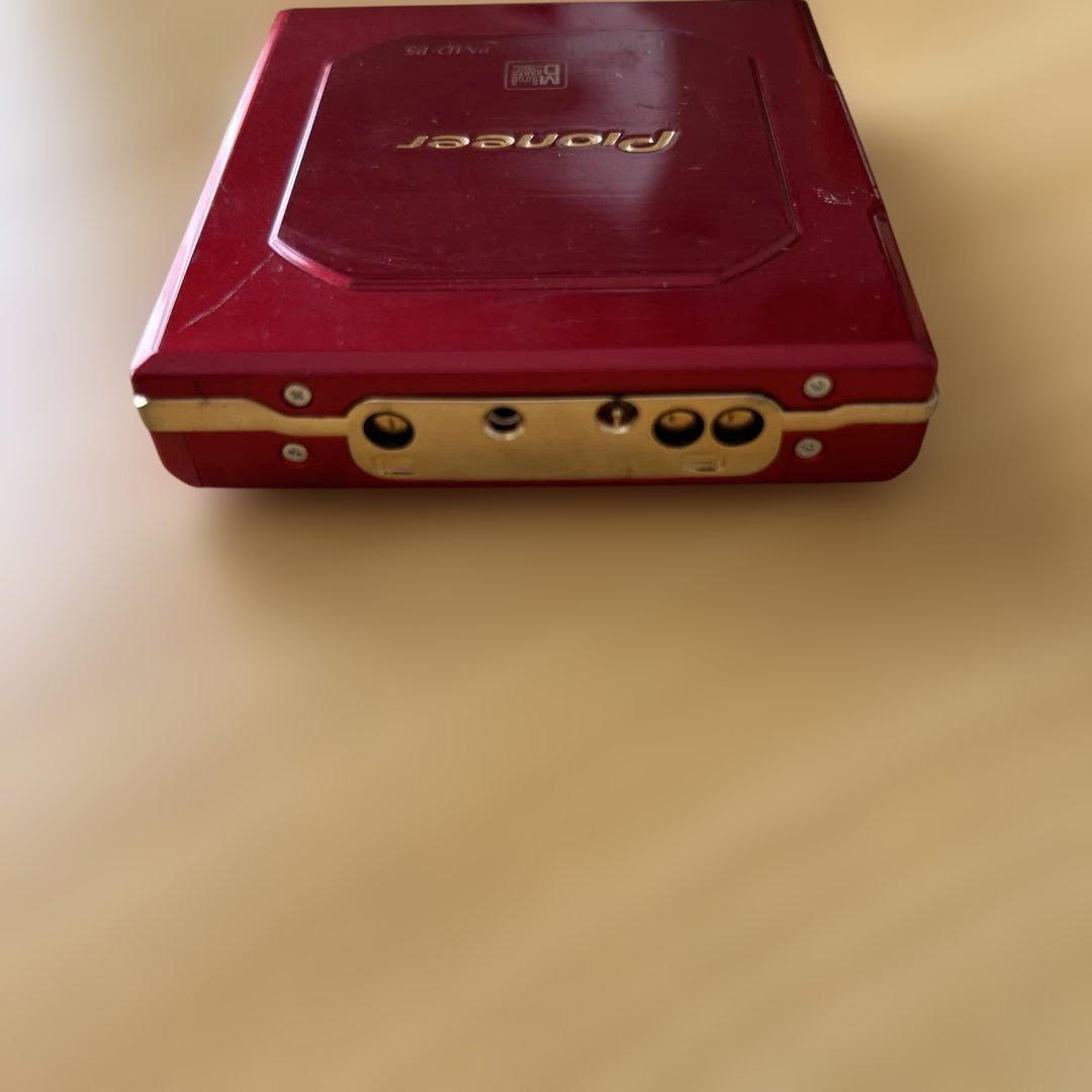 希少カラーPioneer PMD-P5-R ポータブルMDプレーヤー