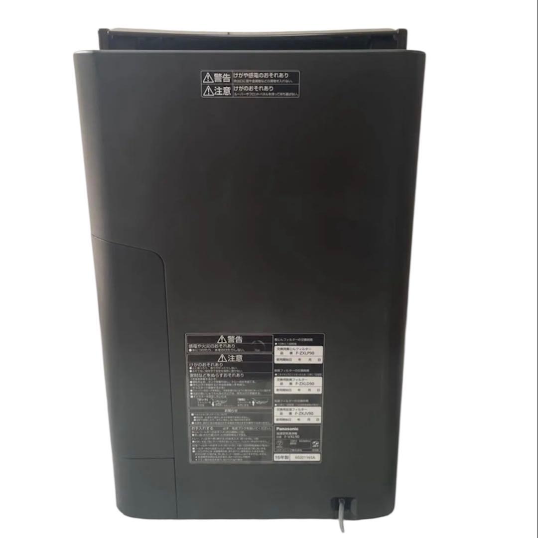 Panasonic 加湿空気清浄機 F-VXL90 木目調 ブラウン