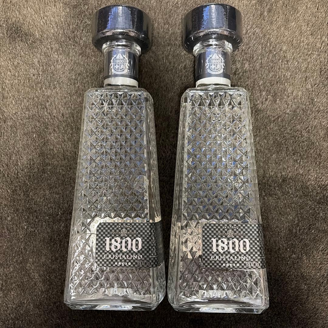クエルボ1800 クリスタリーノ テキーラ750ml 2本セット
