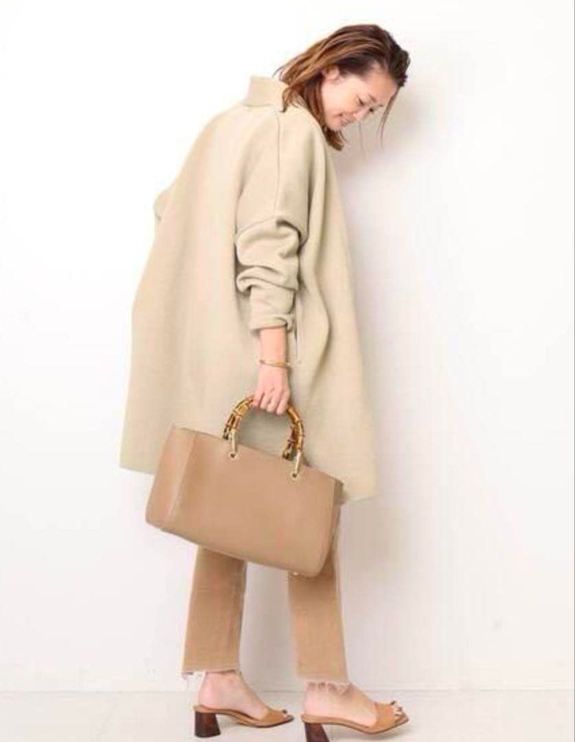 ドゥーズィエムクラスのショートガウン　ベージュ