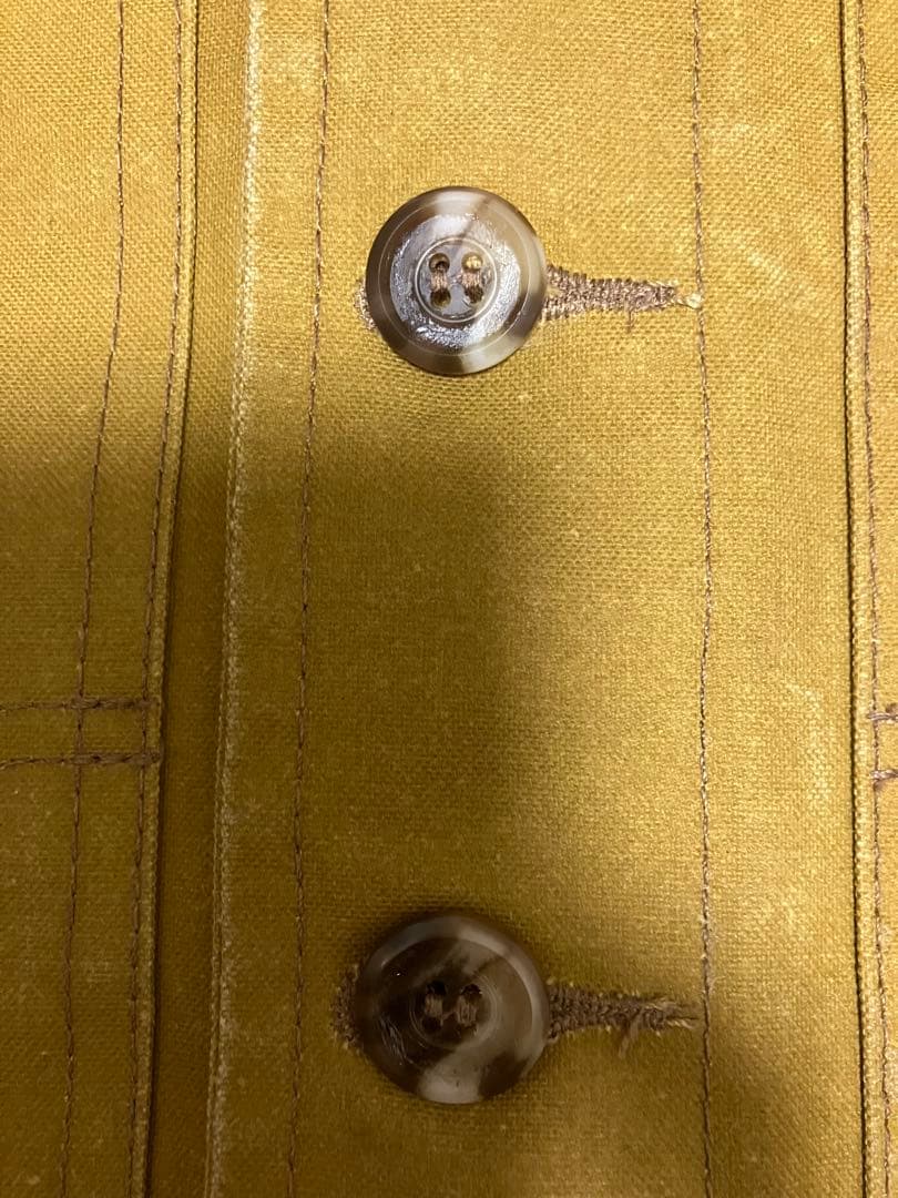 FILSONフィルソンTINCLOTH VESTオイルティンクロスベストカーキ