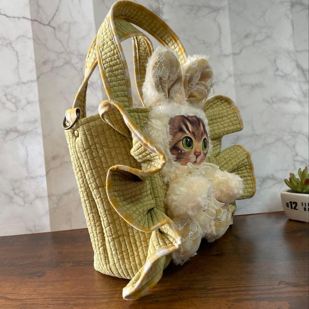 あ*き様 コヤンイサムチョン 【ヌビフリルバッグ】トートバッグ ハンドメイド