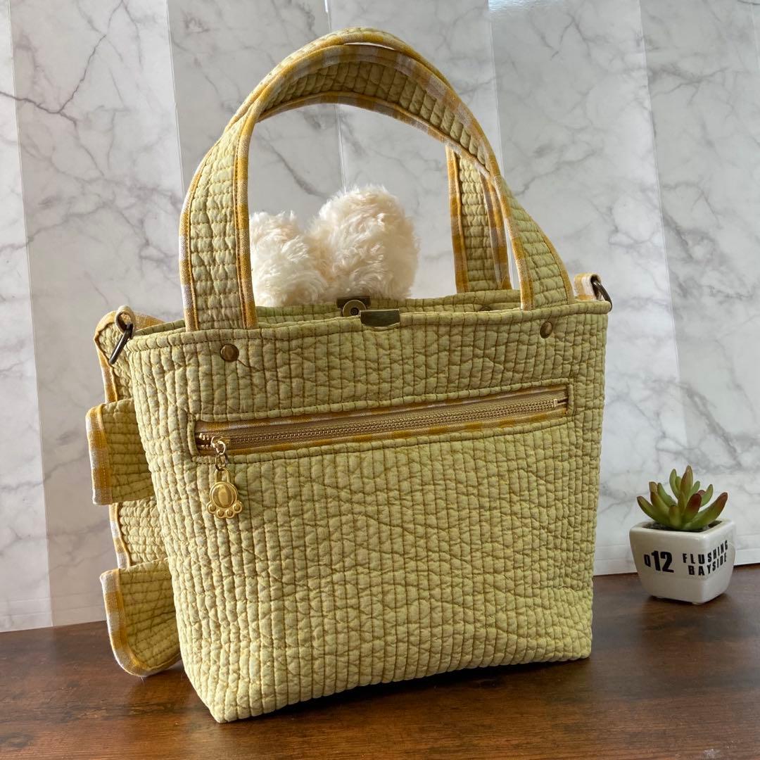 あ*き様 コヤンイサムチョン 【ヌビフリルバッグ】トートバッグ ハンドメイド