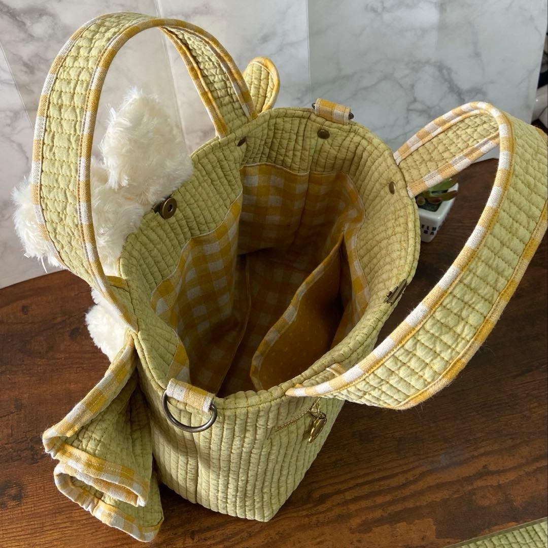 あ*き様 コヤンイサムチョン 【ヌビフリルバッグ】トートバッグ ハンドメイド