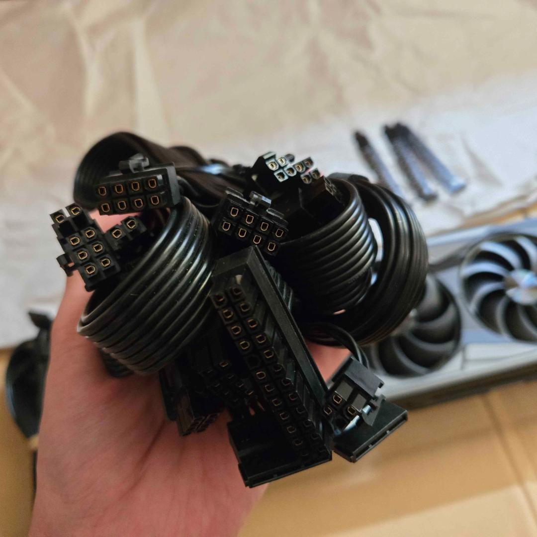 【ジャンク】ZOTAC RTX4090 ＋1200W Platinum電源セット