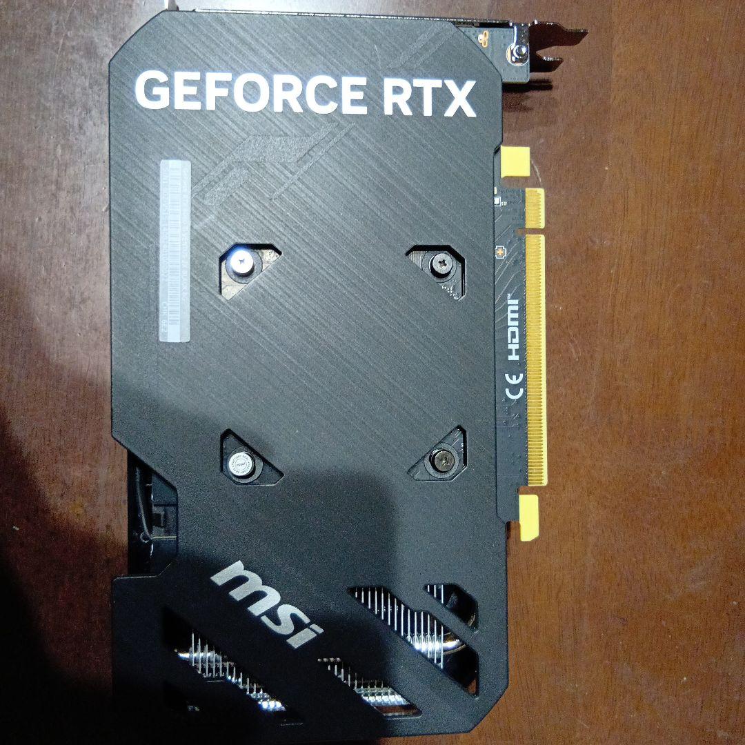 MSI GeForce RTX 4060TI グラフィックボード