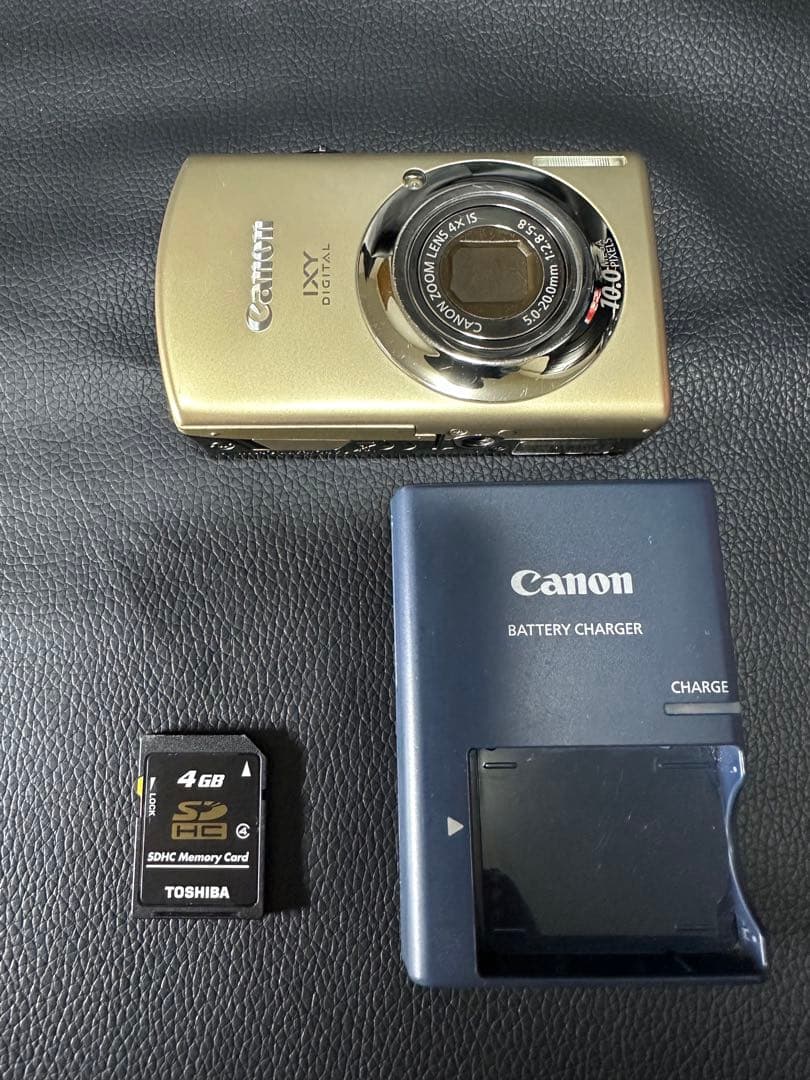 【ジャンク】Canon IXY DIGITAL 920 IS 本体＋充電器