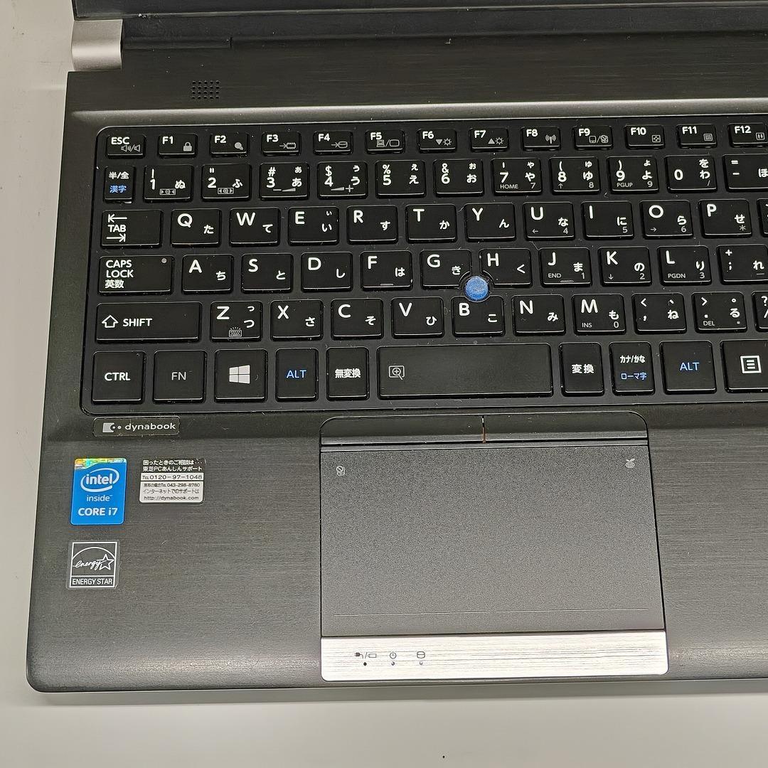 【東芝】R83 高性能i7 新品SSD256GB 8G ブラック ノートPC