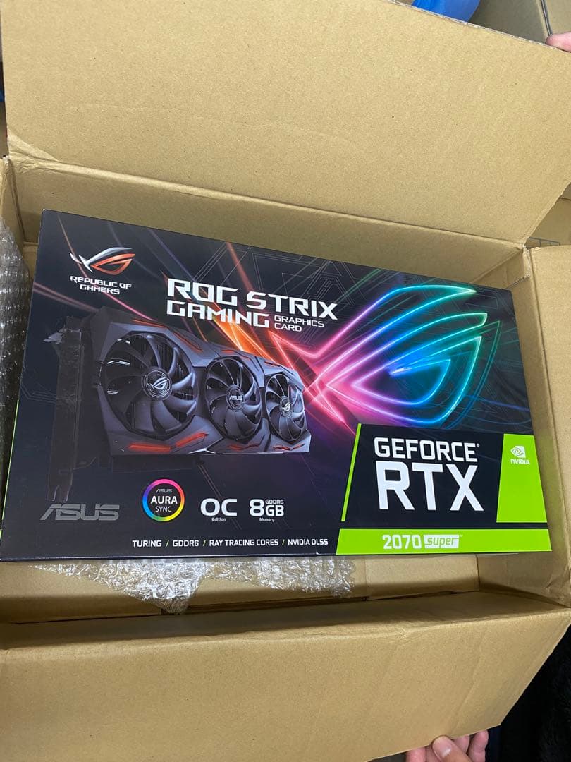 グラフィックボード・グラボ・ビデオカード ASUS ROG Strix GeForce RTX 2070 Super