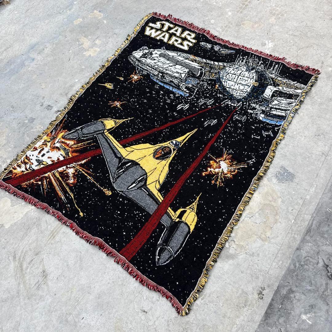 スターウォーズ　ブランケット　マルチカバー　ソファーカバー　ラグ　130x100