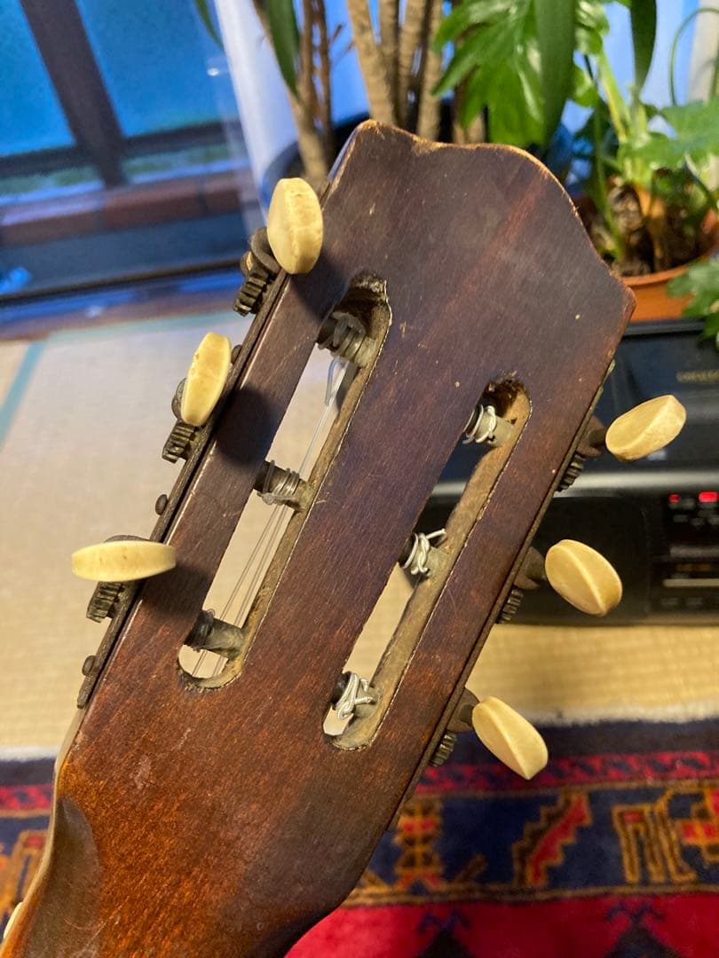 PIASTERE GUITER No.354 総単板？クラシックギター 50年代