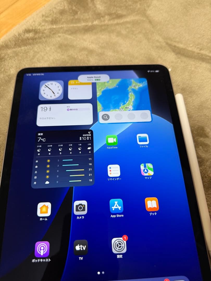 Apple iPad Pro (第4世代) 128GB + Pencil