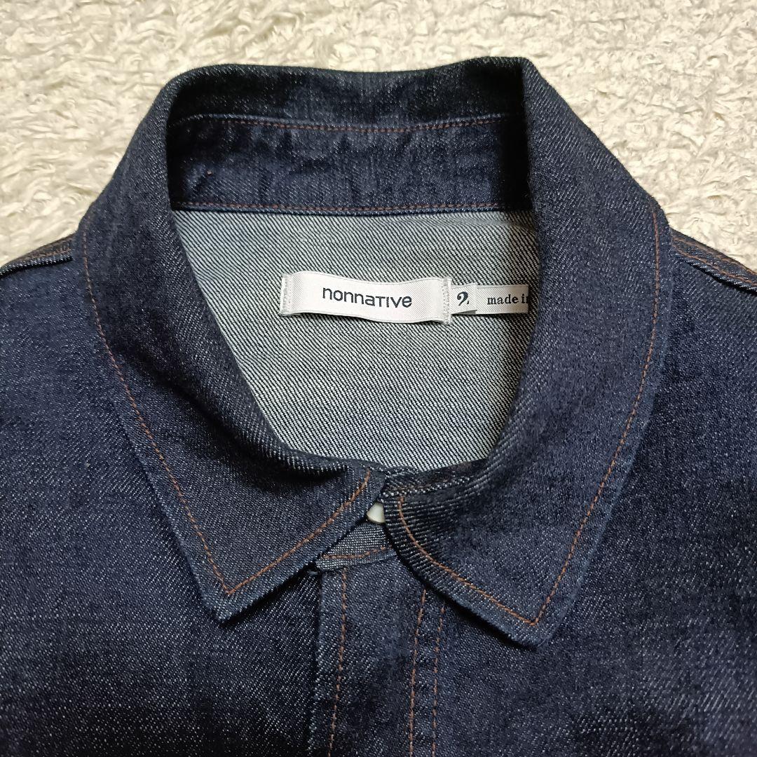美品★nonnative TRUCKER BLOUSON ストレッチジャケット