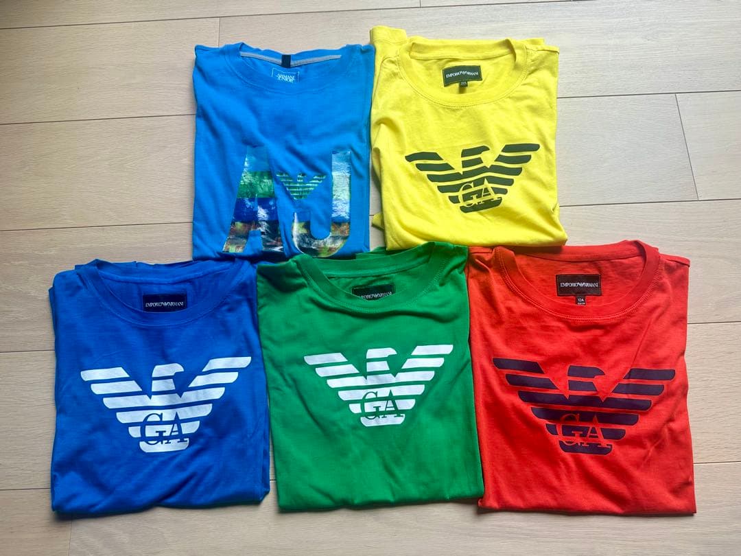 エンポリオアルマーニ Tシャツ 5枚セット 12a 150 アルマーニジュニア