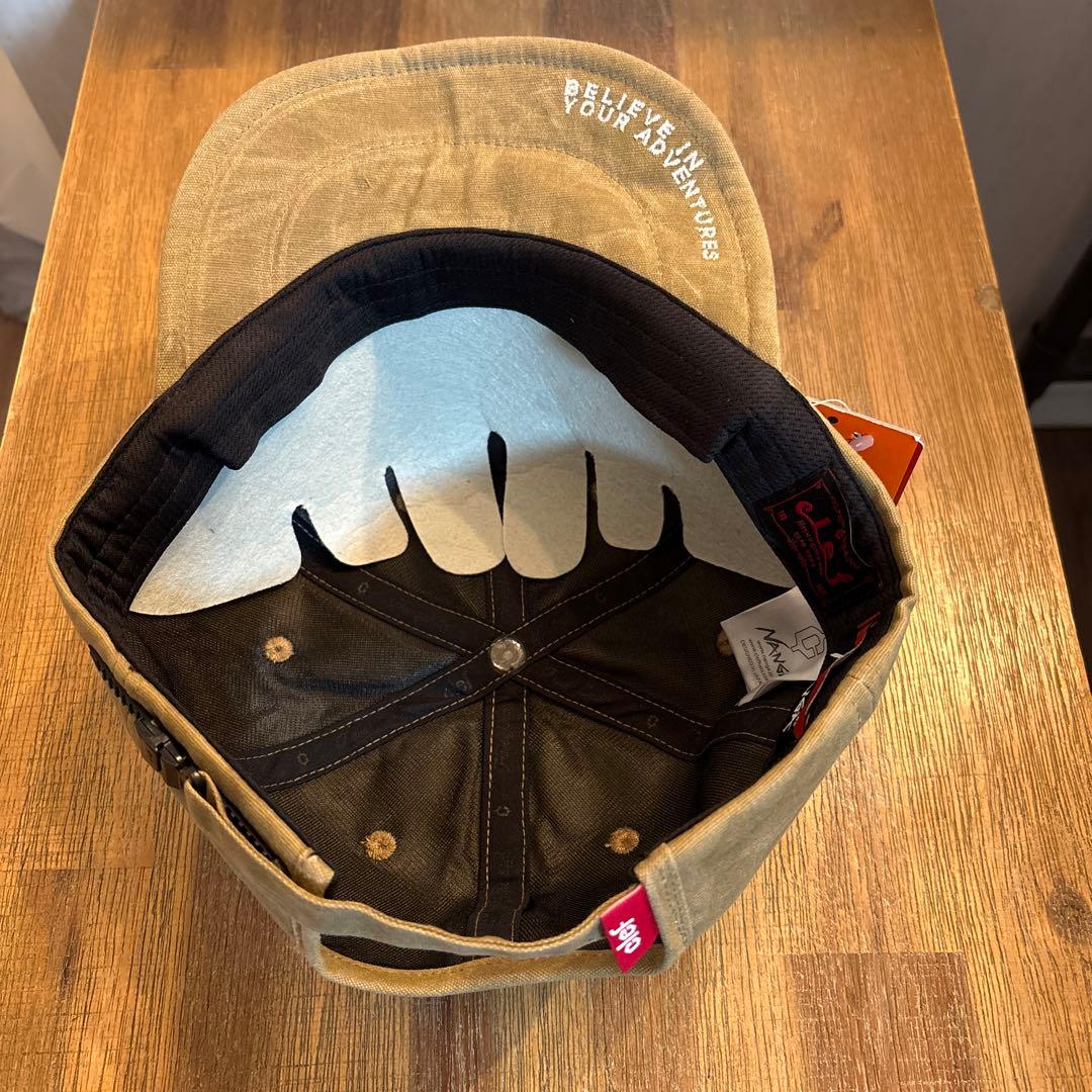 【完全新品未使用】NANGA✖︎Clef WAXED COTTON B.CAP