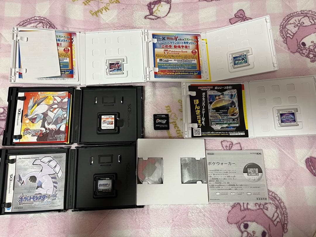 ポケモン各種ソフト6枚　未使用ポケウォーカー　セット