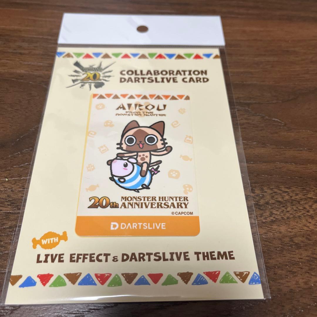 モンスターハンター コラボ20周年 ダーツライブカード 5枚セット