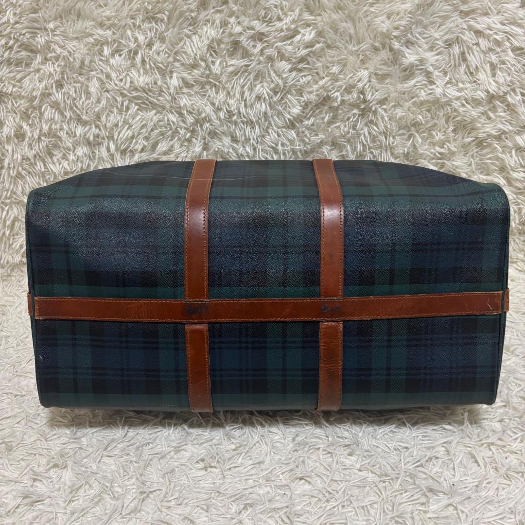 良品✨ポロラルフローレン ボストンバッグ 大容量 ブラックウォッチ チェック