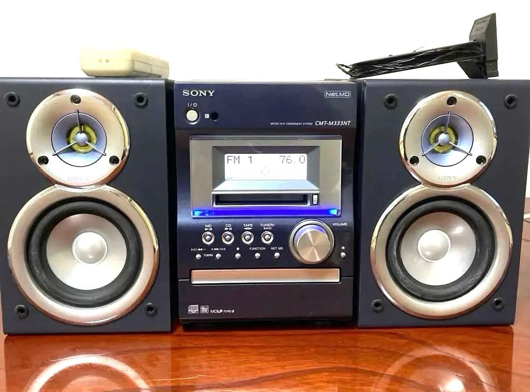 【推奨の逸品】SONY CMT-M333NT コンポ　リモコン付き