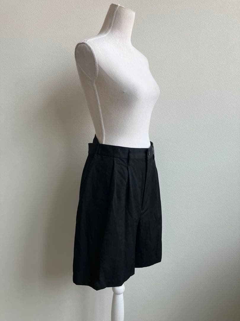 ★ ジュンヤワタナベ　コムデギャルソン　日本製　2タック　ハーフパンツ