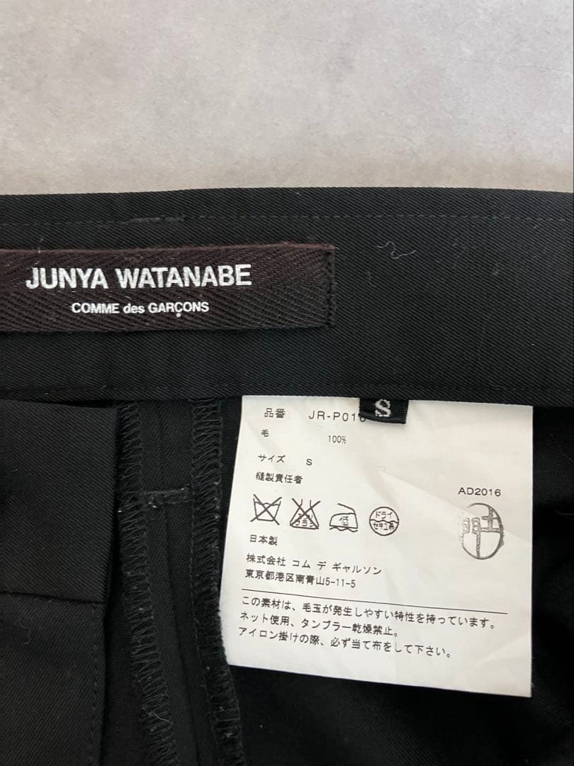 ★ ジュンヤワタナベ　コムデギャルソン　日本製　2タック　ハーフパンツ