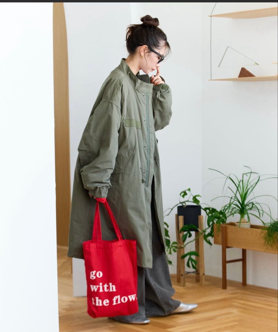 モッズコート　オリーブ（3WAY・モッズコート・キルトライナー）