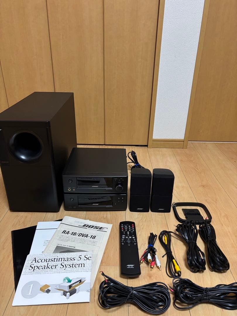 BOSE 高音質コンポセット RA-18 DVA-18 AM-5Ⅲ 美品