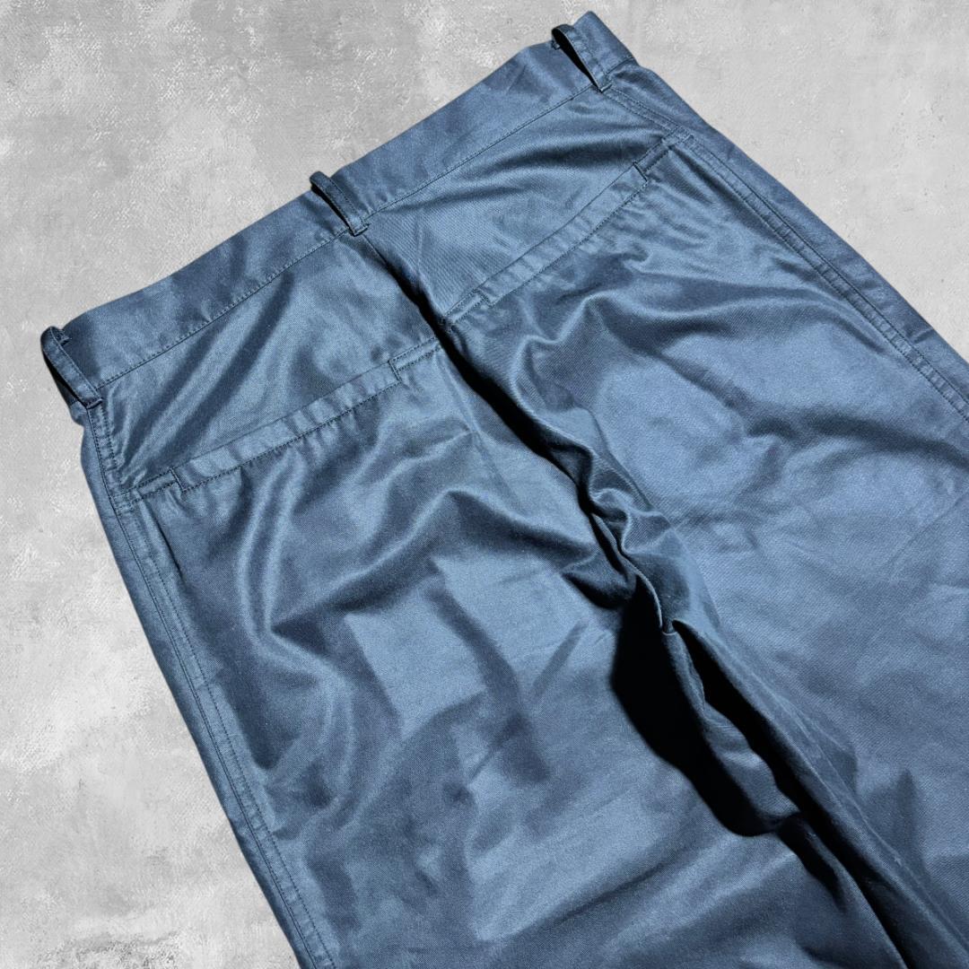 Y-3 サイドジップワイドパンツ ネイビー Yohji yamamoto