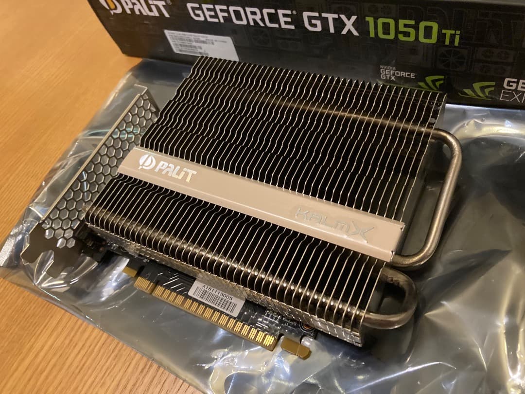 グラフィックボード・グラボ・ビデオカード PALIT Geforce GTX 1050 Ti KalmX 4GB