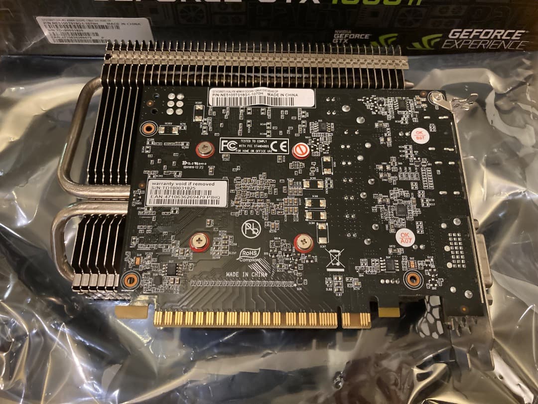 グラフィックボード・グラボ・ビデオカード PALIT Geforce GTX 1050 Ti KalmX 4GB