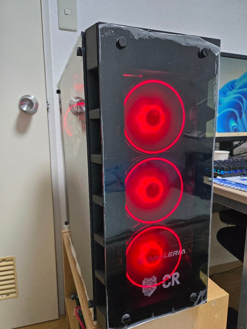 GALLERIA CRコラボ ゲーミングpc CRA7C-R37 RTX3070