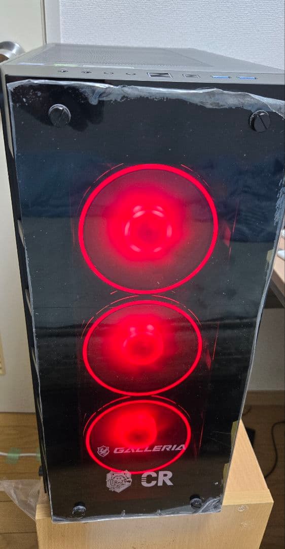 GALLERIA CRコラボ ゲーミングpc CRA7C-R37 RTX3070