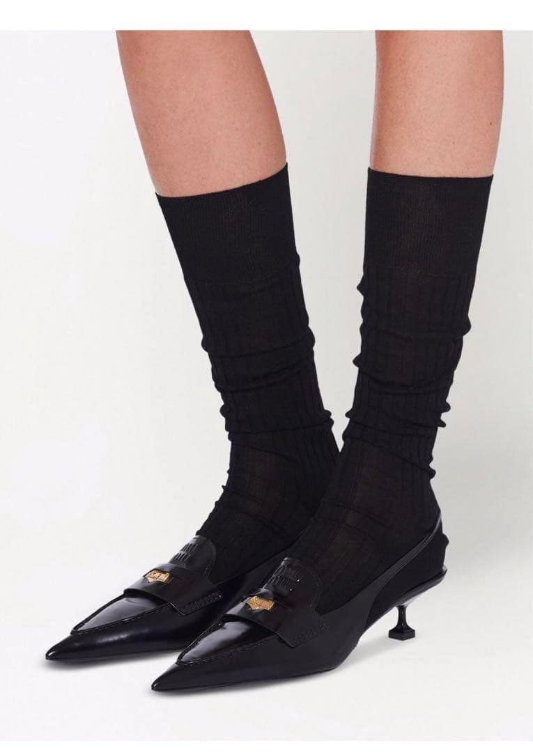 miu miu ミュウミュウ スリングバック パンプス