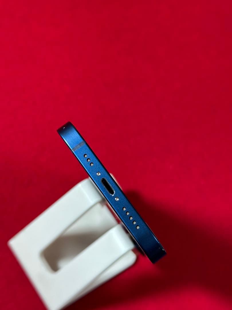 【8182】iPhone 12 ブルー 256GB simフリー