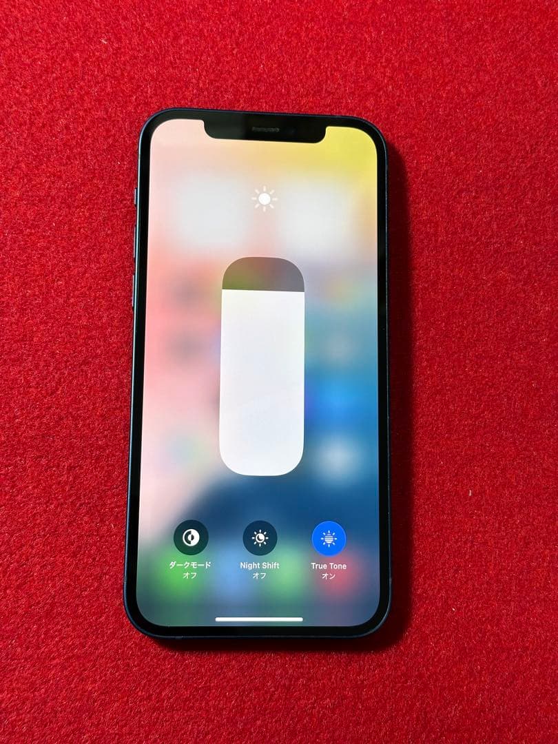 【8182】iPhone 12 ブルー 256GB simフリー