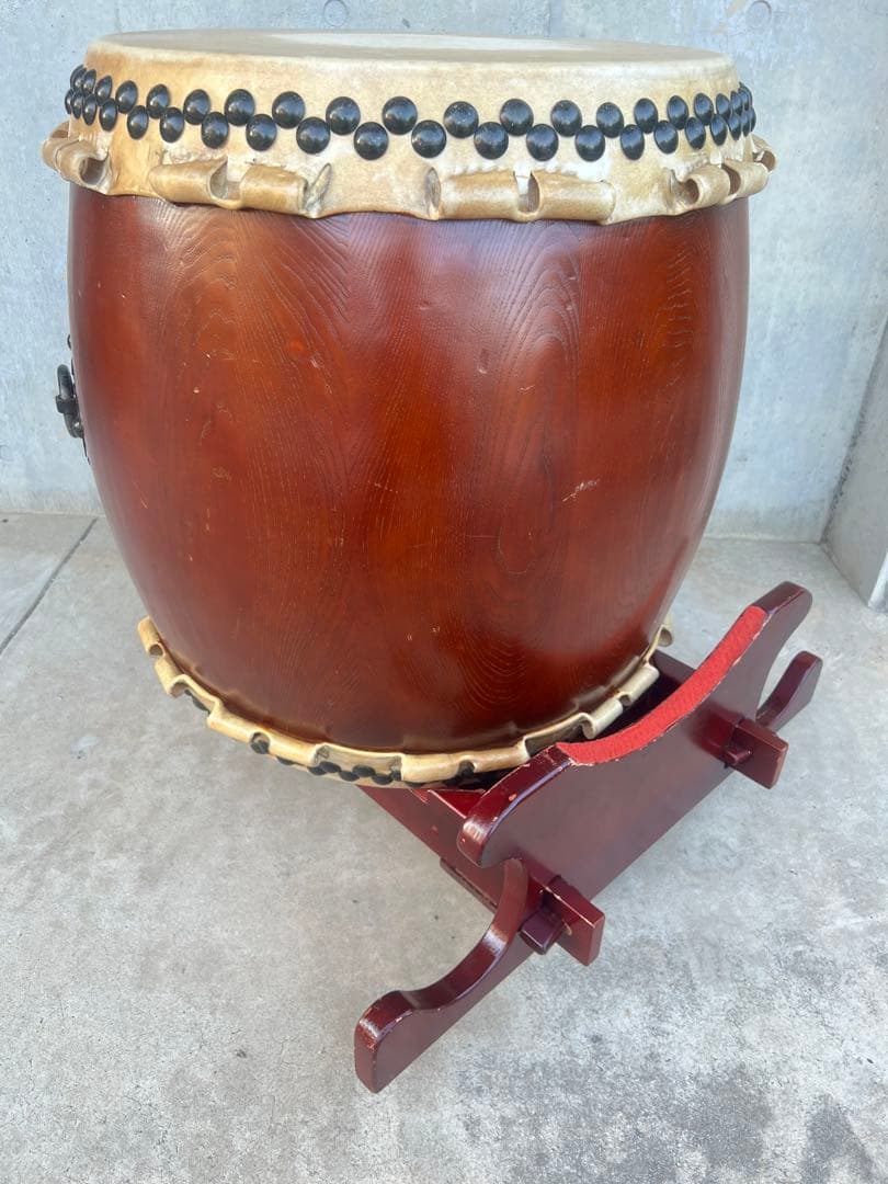 長胴太鼓　1.6尺　諏訪工芸　カバー付き　和太鼓　太鼓