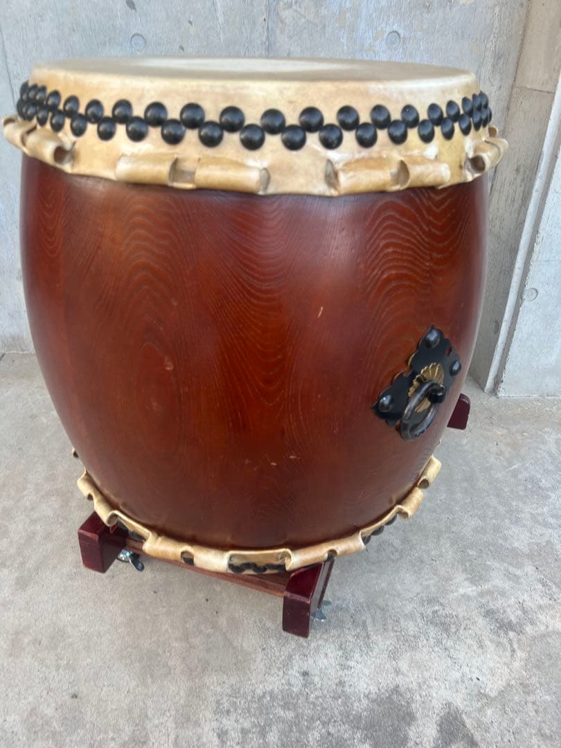 長胴太鼓　1.6尺　諏訪工芸　カバー付き　和太鼓　太鼓