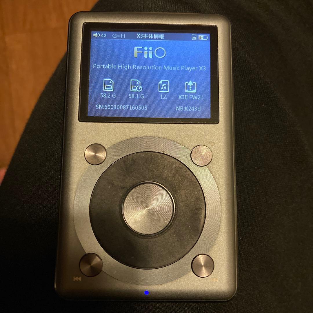 FiiO K5 と Fiio X3 Ⅱ セット