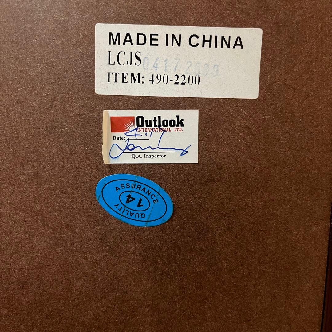 くま様＊重厚なUSAヴィンテージ調 マホガニー色 クラシカル木製ハイチェスト