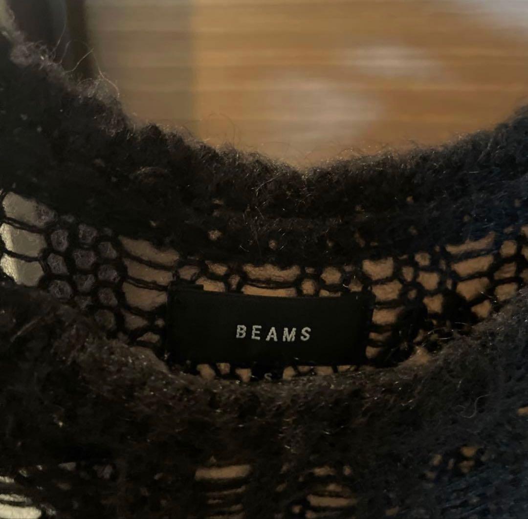 OURSモーガンさん着用3gauge crew neck knit