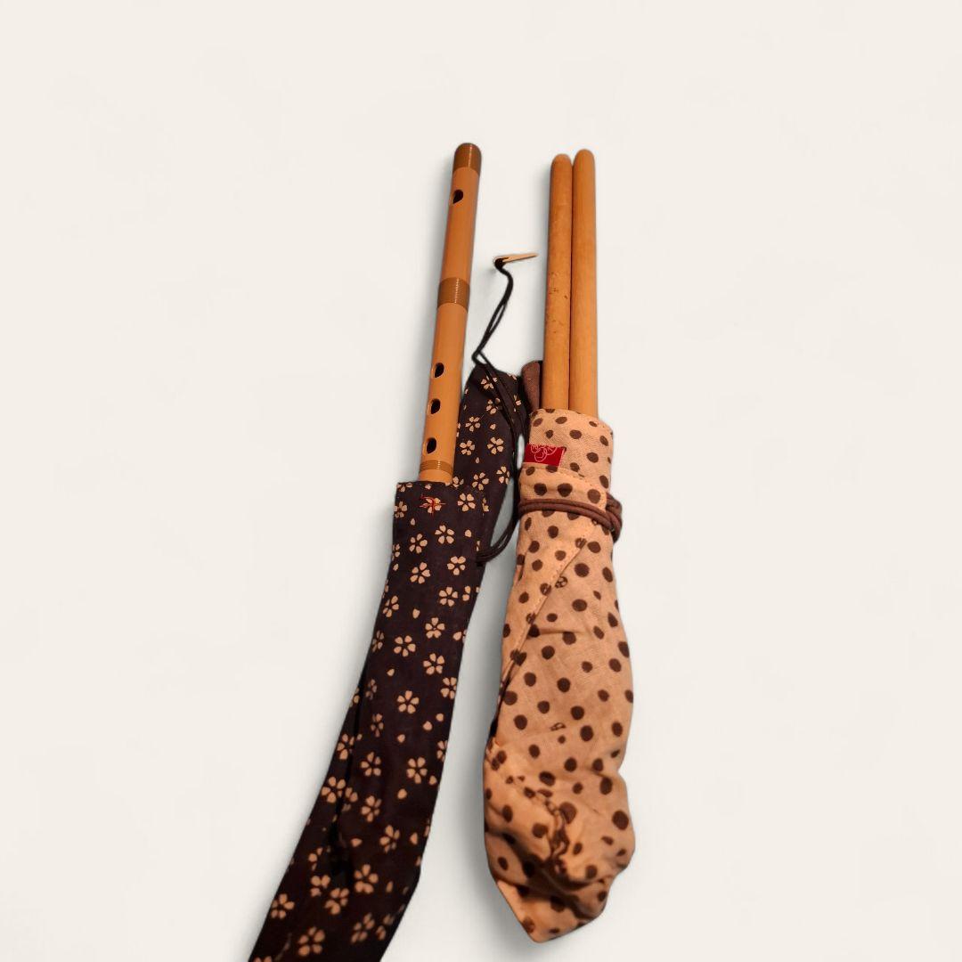 桶胴太鼓 0.9尺 9寸 和太鼓 バチ 篠笛 童子 セット