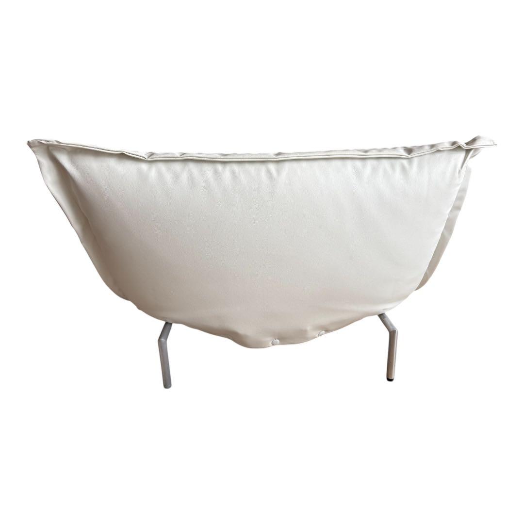 ！最終値下げ！リーンロゼ★ロゼカラン 1Pソファ レザー ホワイト