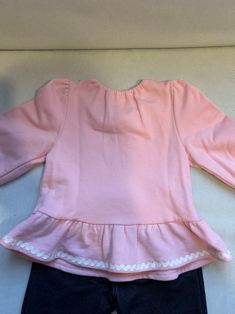 Shirley Temple うさぎトレーナーセット 100cm