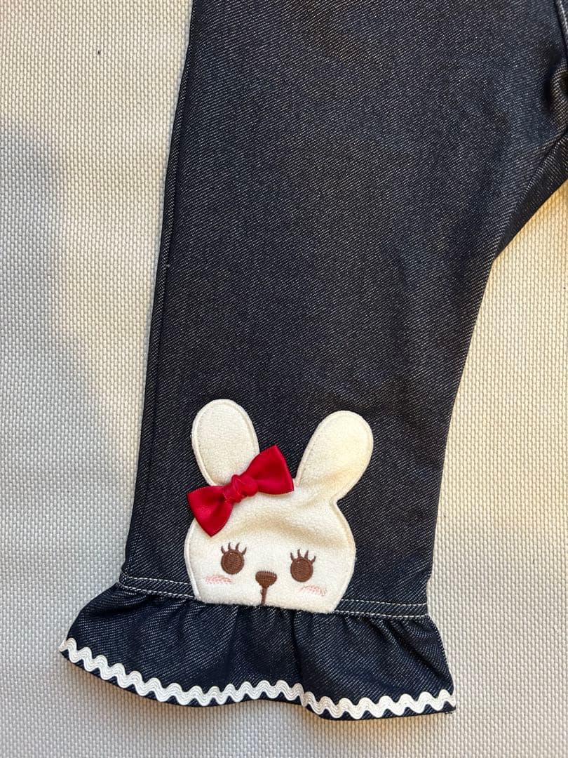 Shirley Temple うさぎトレーナーセット 100cm