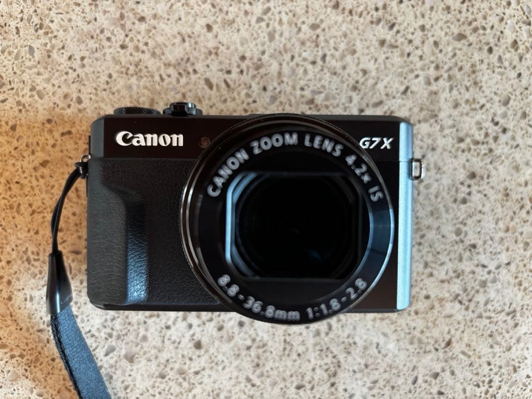 あ　Canon PowerShot G7 X Mark II