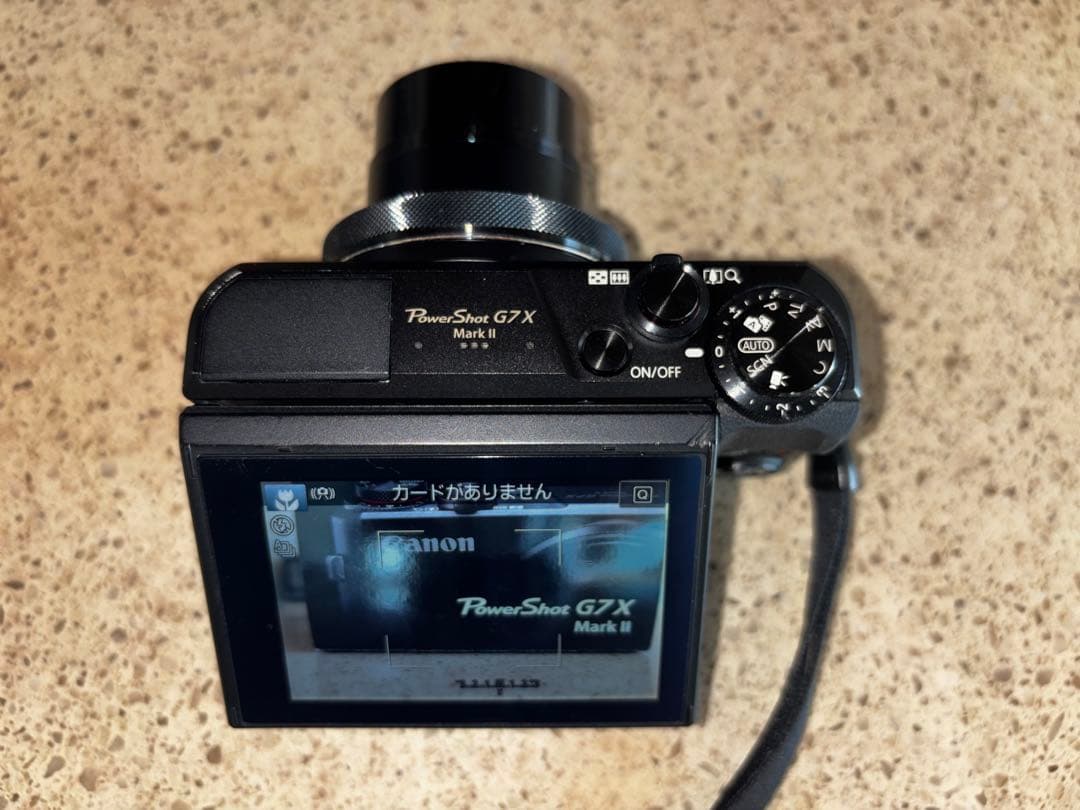 あ　Canon PowerShot G7 X Mark II