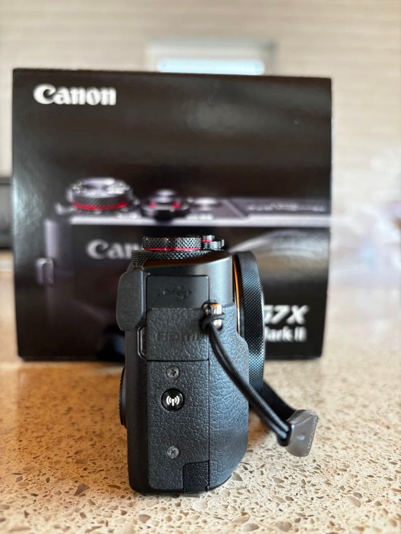 あ　Canon PowerShot G7 X Mark II